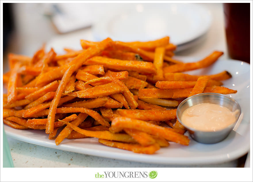 The Counter Restaurant, The Counter in Del Mar, Del Mar burgers, sweet potato french fries