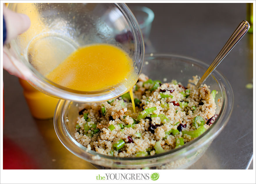 recipe for quinoa, quinoa recipe, quinoa salad recipe, quinoa salad with orange vinaigrette, healthy quinoa salad recipe, healthy recipe, easy quinoa recipe, easy recipe, easy lunch recipe