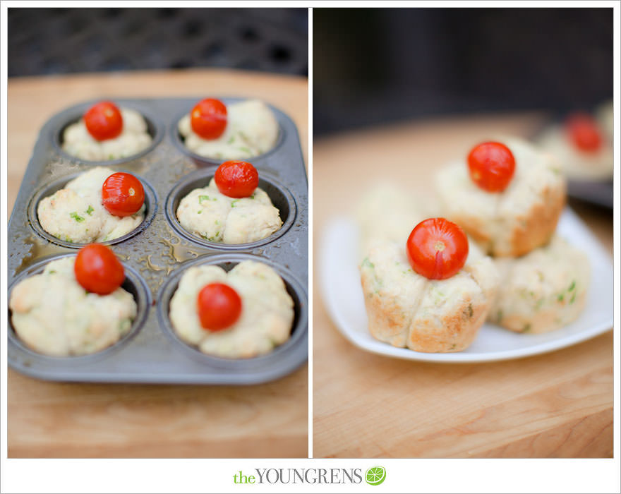 Biscuit Blossoms recipe, recipe for biscuits, how to make bicuits, recipe for homemade biscuits, biscuits with chives, recipe for dinner biscuits, biscuit recipe