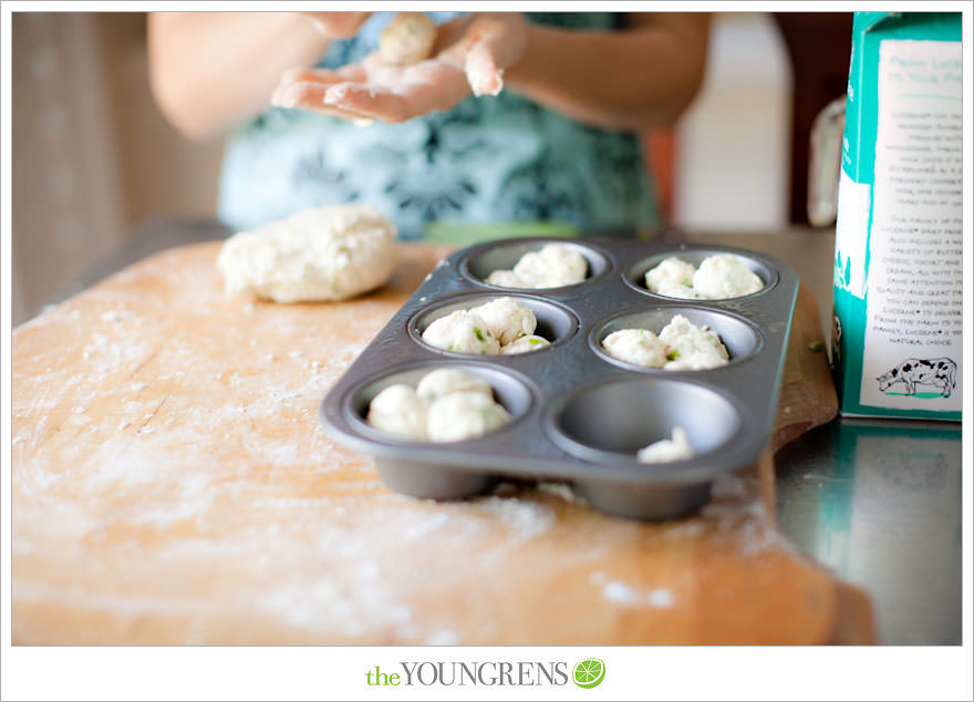 Biscuit Blossoms recipe, recipe for biscuits, how to make bicuits, recipe for homemade biscuits, biscuits with chives, recipe for dinner biscuits, biscuit recipe