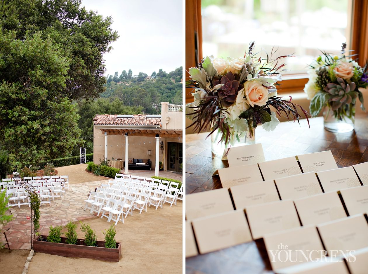 Tuscali Mountain Inn wedding, Topanga Canyon wedding, outdoor wedding, garden wedding, small wedding, bed and breakfast wedding, purple wedding