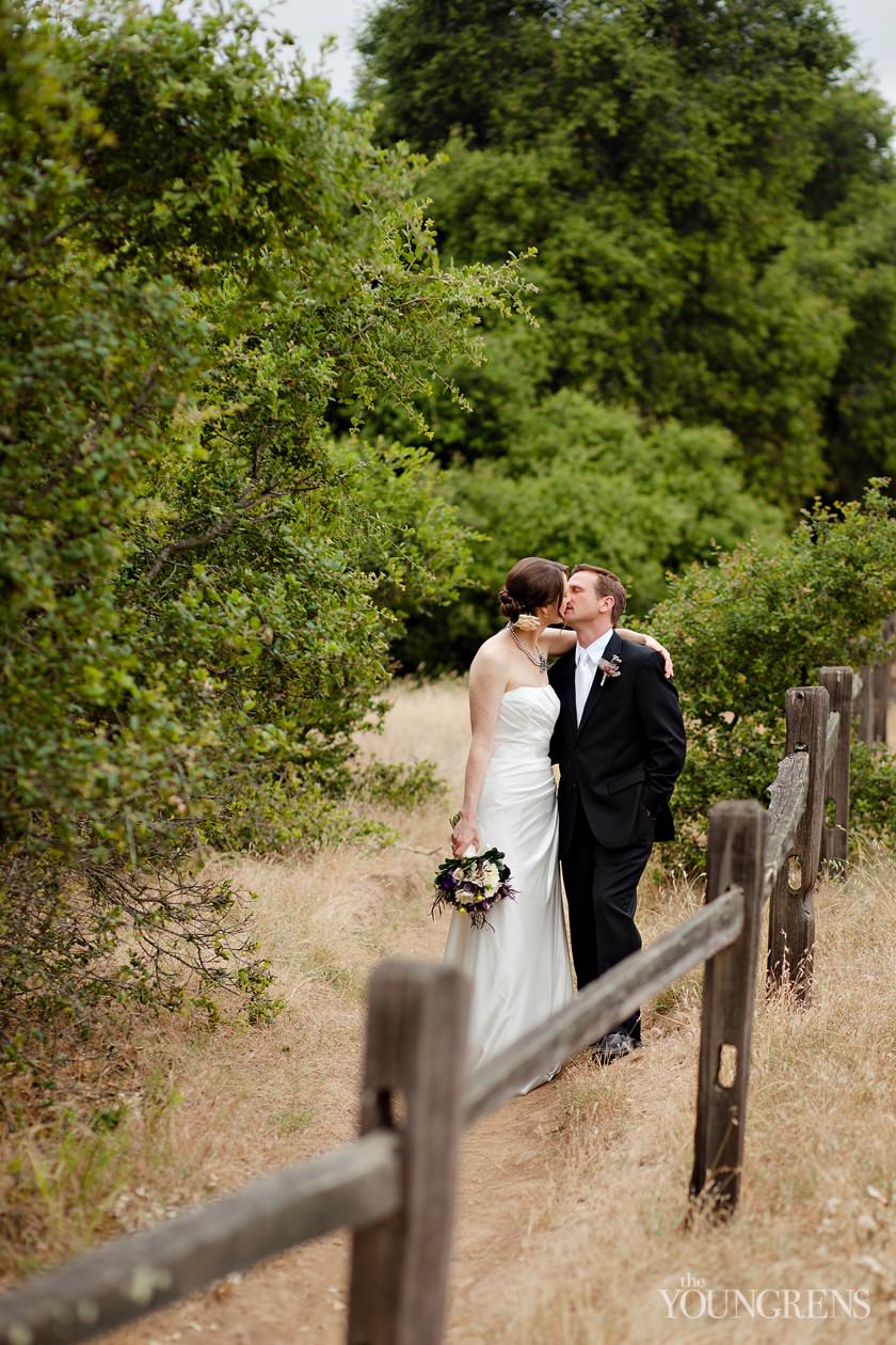 Tuscali Mountain Inn wedding, Topanga Canyon wedding, outdoor wedding, garden wedding, small wedding, bed and breakfast wedding, purple wedding