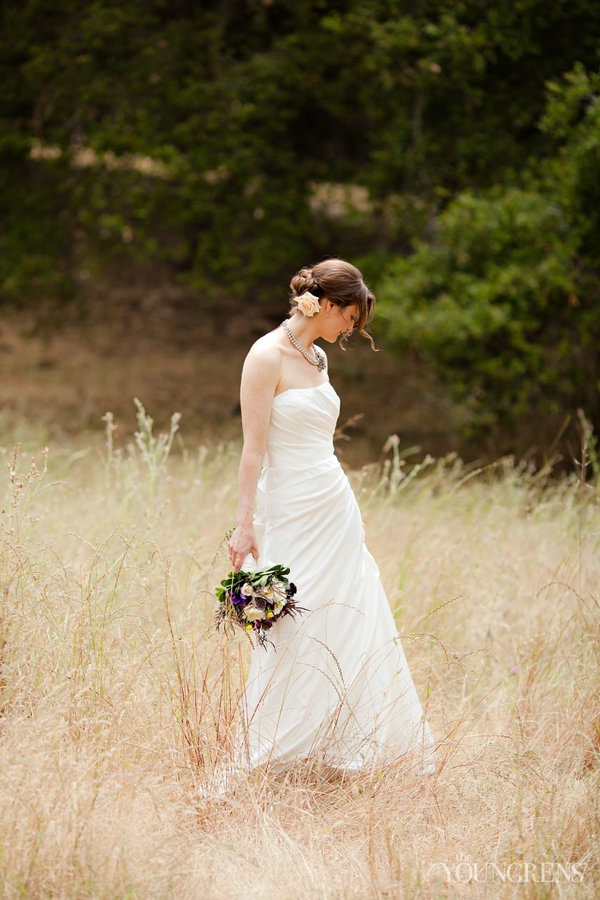 Tuscali Mountain Inn wedding, Topanga Canyon wedding, outdoor wedding, garden wedding, small wedding, bed and breakfast wedding, purple wedding