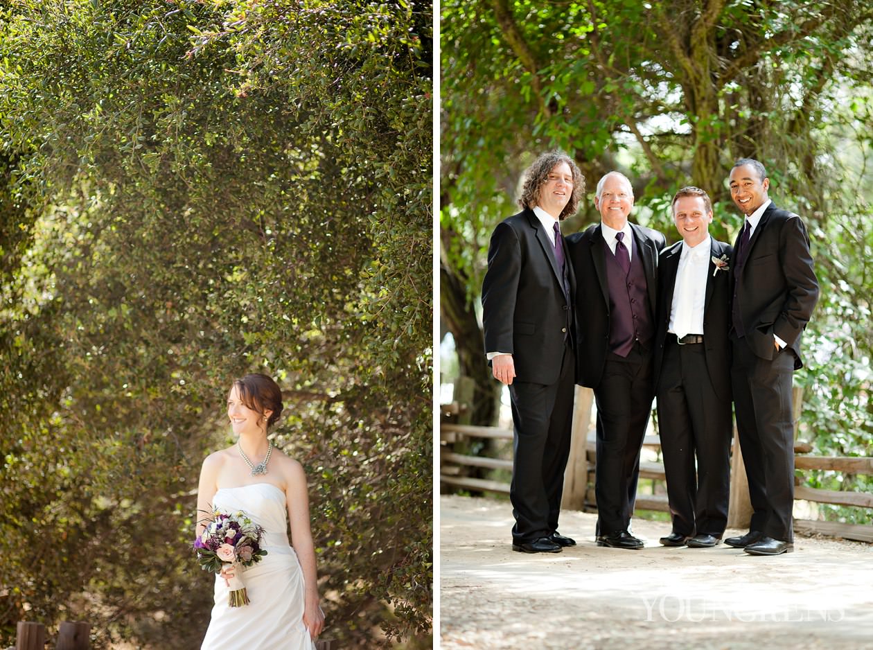 Tuscali Mountain Inn wedding, Topanga Canyon wedding, outdoor wedding, garden wedding, small wedding, bed and breakfast wedding, purple wedding