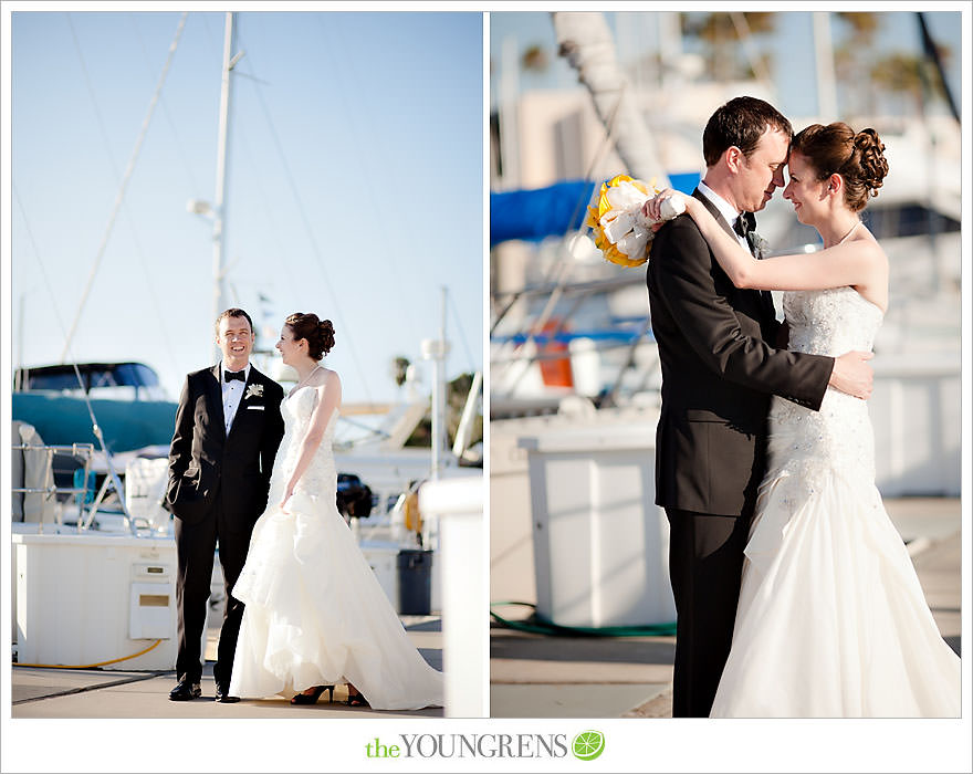 Marina Del Rey wedding, California Yacht Club wedding, Ritz-Carlton wedding photography, Ritz-Carlton Marina Del Rey wedding photography, nautical themed wedding, wedding with sailboats, sailboat themed wedding