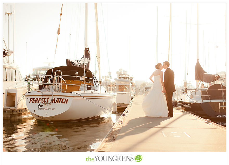 Marina Del Rey wedding, California Yacht Club wedding, Ritz-Carlton wedding photography, Ritz-Carlton Marina Del Rey wedding photography, nautical themed wedding, wedding with sailboats, sailboat themed wedding