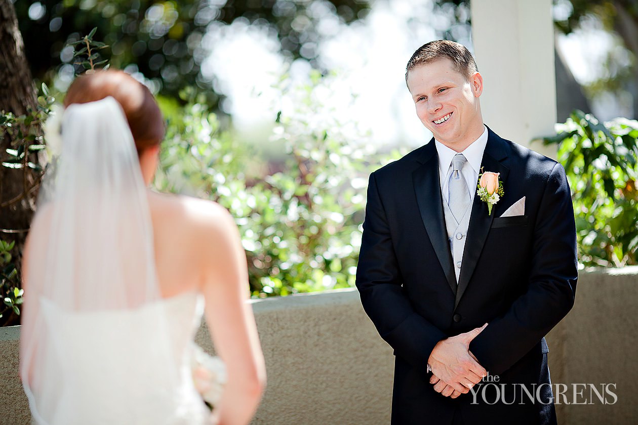 L'Auberge Del Mar wedding, Del Mar wedding, seaside wedding, beach wedding, peach wedding, boutique hotel wedding, San Diego wedding