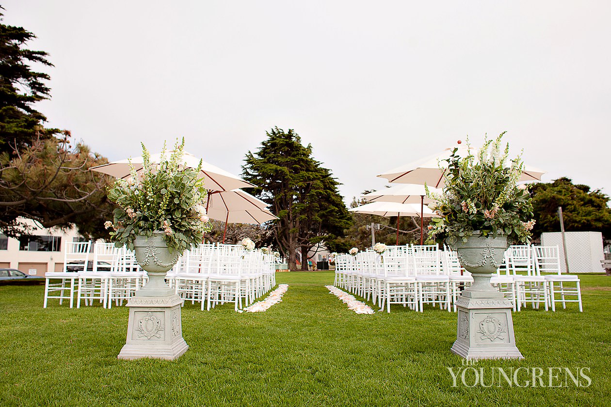 L'Auberge Del Mar wedding, Del Mar wedding, seaside wedding, beach wedding, peach wedding, boutique hotel wedding, San Diego wedding