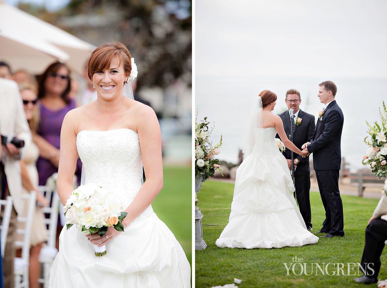 L'Auberge Del Mar wedding, Del Mar wedding, seaside wedding, beach wedding, peach wedding, boutique hotel wedding, San Diego wedding