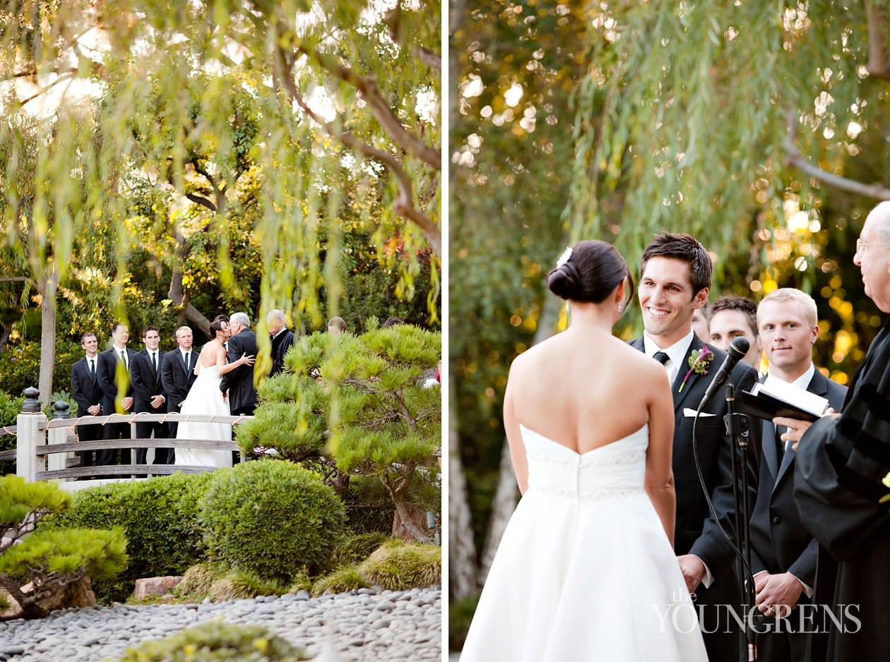 Long Beach wedding, wedding at Earl Burns Japanese Gardens, Japanese garden wedding, CSU Long Beach wedding, garden wedding, outdoor wedding, Japanese themed wedding, Asian themed wedding, Disney wedding