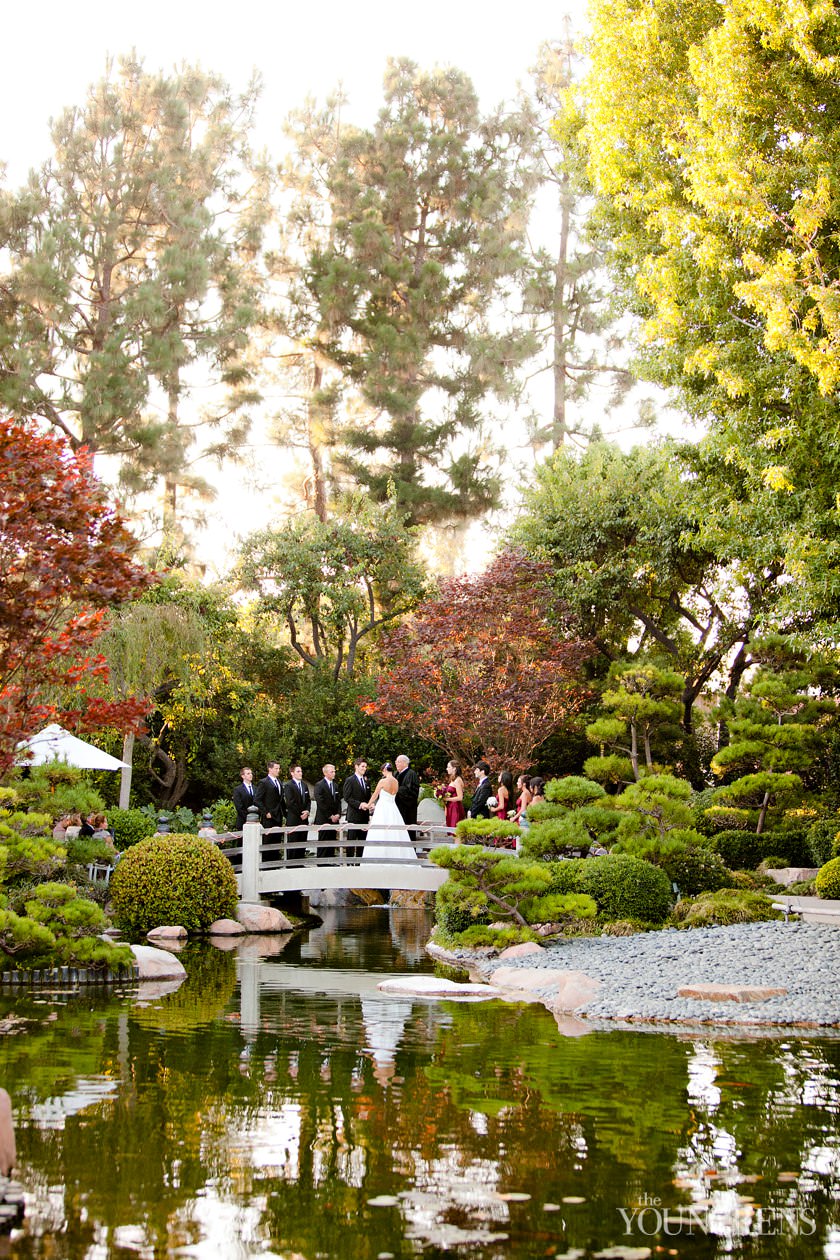 Long Beach wedding, wedding at Earl Burns Japanese Gardens, Japanese garden wedding, CSU Long Beach wedding, garden wedding, outdoor wedding, Japanese themed wedding, Asian themed wedding, Disney wedding