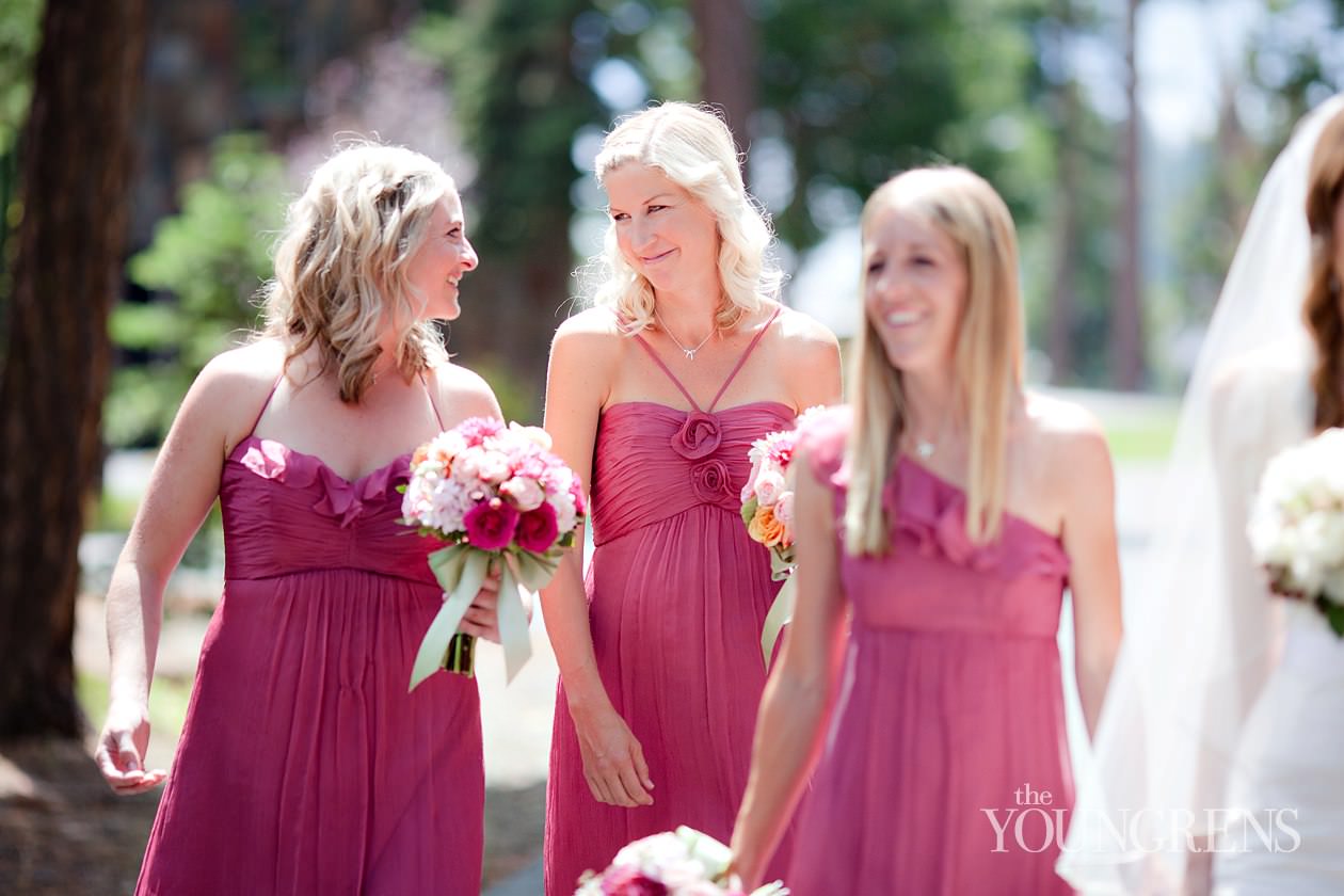 Lake Tahoe wedding, destination wedding in Lake Tahoe, Fitzhaven wedding, Fitzhaven destination wedding, Lake Taho wedding at Fitzhaven, tented wedding, pink wedding, mountain wedding, Northern California wedding, Nevada wedding, lake wedding, cabin wedding