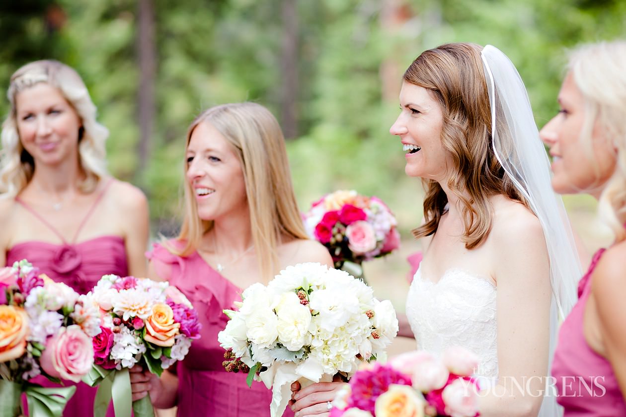 Lake Tahoe wedding, destination wedding in Lake Tahoe, Fitzhaven wedding, Fitzhaven destination wedding, Lake Taho wedding at Fitzhaven, tented wedding, pink wedding, mountain wedding, Northern California wedding, Nevada wedding, lake wedding, cabin wedding