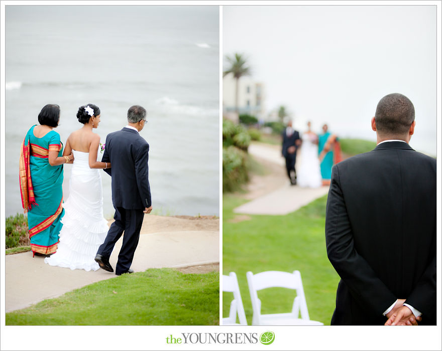 La Jolla wedding ceremony, Wedding Bowl ceremony, La Jolla Wedding, Grand Colonial wedding, beach ceremony, San Diego beach wedding, La Jolla Cove wedding, small beach ceremony