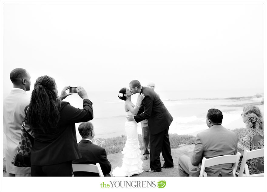 La Jolla wedding ceremony, Wedding Bowl ceremony, La Jolla Wedding, Grand Colonial wedding, beach ceremony, San Diego beach wedding, La Jolla Cove wedding, small beach ceremony