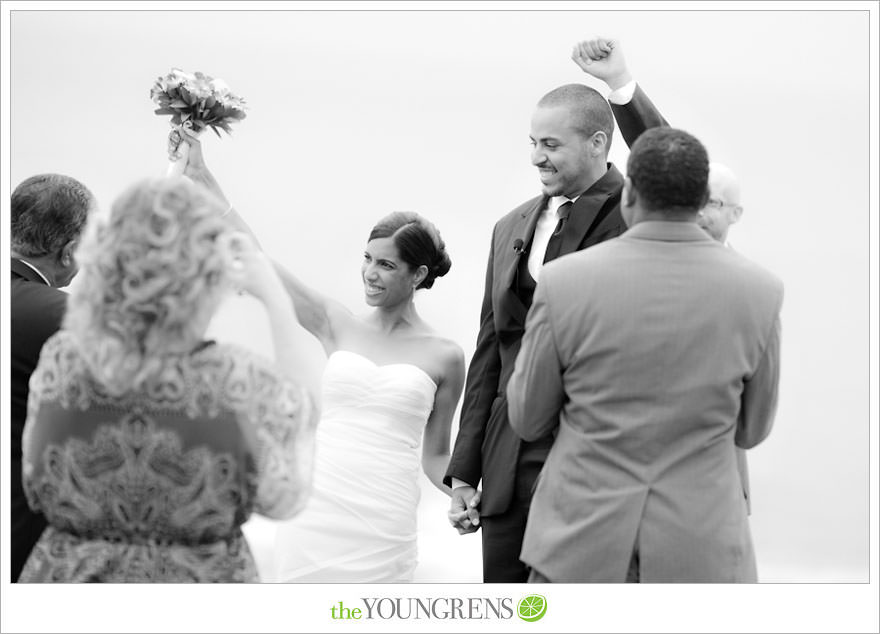 La Jolla wedding ceremony, Wedding Bowl ceremony, La Jolla Wedding, Grand Colonial wedding, beach ceremony, San Diego beach wedding, La Jolla Cove wedding, small beach ceremony