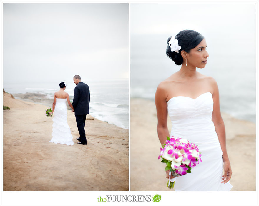 La Jolla wedding ceremony, Wedding Bowl ceremony, La Jolla Wedding, Grand Colonial wedding, beach ceremony, San Diego beach wedding, La Jolla Cove wedding, small beach ceremony