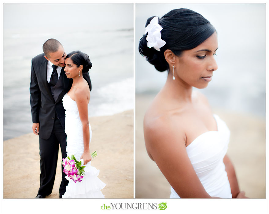 La Jolla wedding ceremony, Wedding Bowl ceremony, La Jolla Wedding, Grand Colonial wedding, beach ceremony, San Diego beach wedding, La Jolla Cove wedding, small beach ceremony