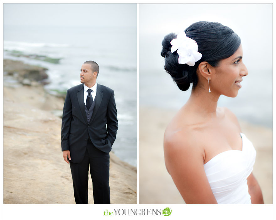 La Jolla wedding ceremony, Wedding Bowl ceremony, La Jolla Wedding, Grand Colonial wedding, beach ceremony, San Diego beach wedding, La Jolla Cove wedding, small beach ceremony