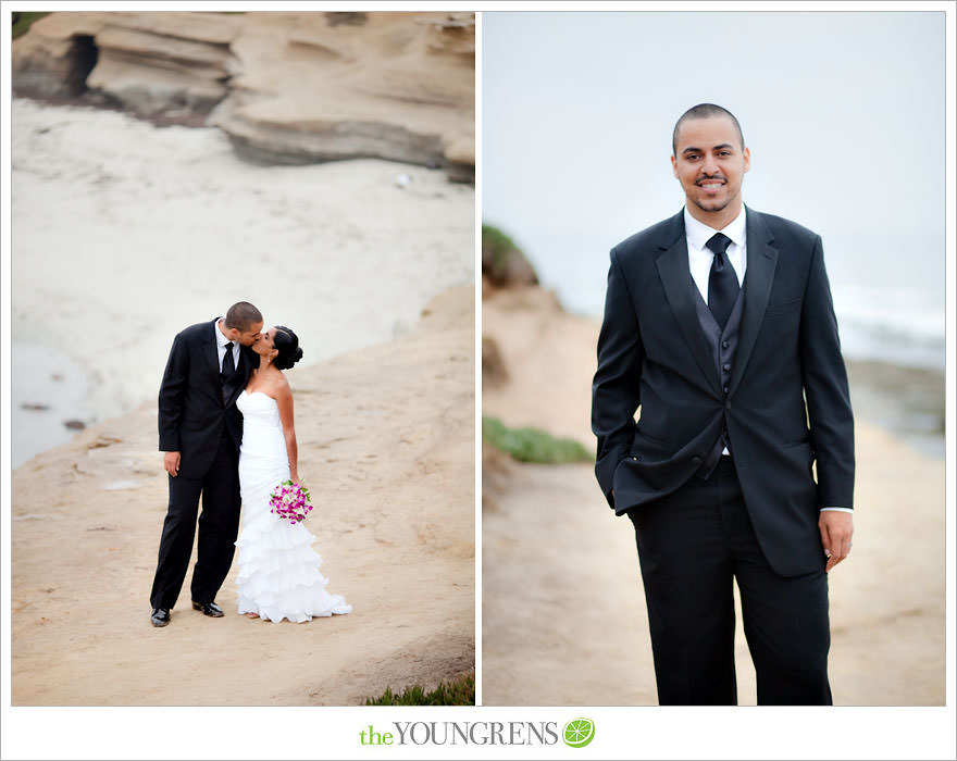 La Jolla wedding ceremony, Wedding Bowl ceremony, La Jolla Wedding, Grand Colonial wedding, beach ceremony, San Diego beach wedding, La Jolla Cove wedding, small beach ceremony