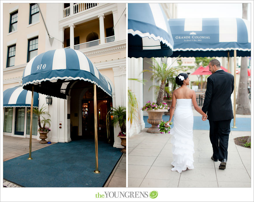 La Jolla wedding ceremony, Wedding Bowl ceremony, La Jolla Wedding, Grand Colonial wedding, beach ceremony, San Diego beach wedding, La Jolla Cove wedding, small beach ceremony