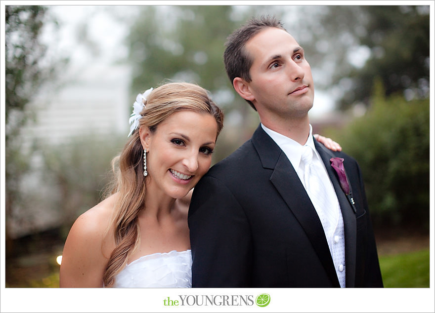 L'Auberge Del Mar wedding, Jewish wedding ceremony, Catholic wedding ceremony, multi-religious ceremony, seaside wedding, beach wedding, destination wedding in San Diego, purple wedding, black wedding