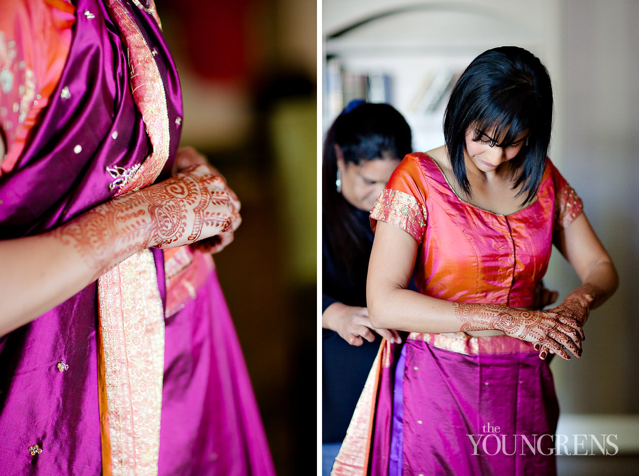 Indian wedding, San Diego Indian wedding, Hindu wedding, Del Mar Wedding, L'Auberge Del Mar wedding, Seagrove Park ceremony, multi-cultural wedding, red wedding, seafoam wedding, seaside wedding, beach wedding