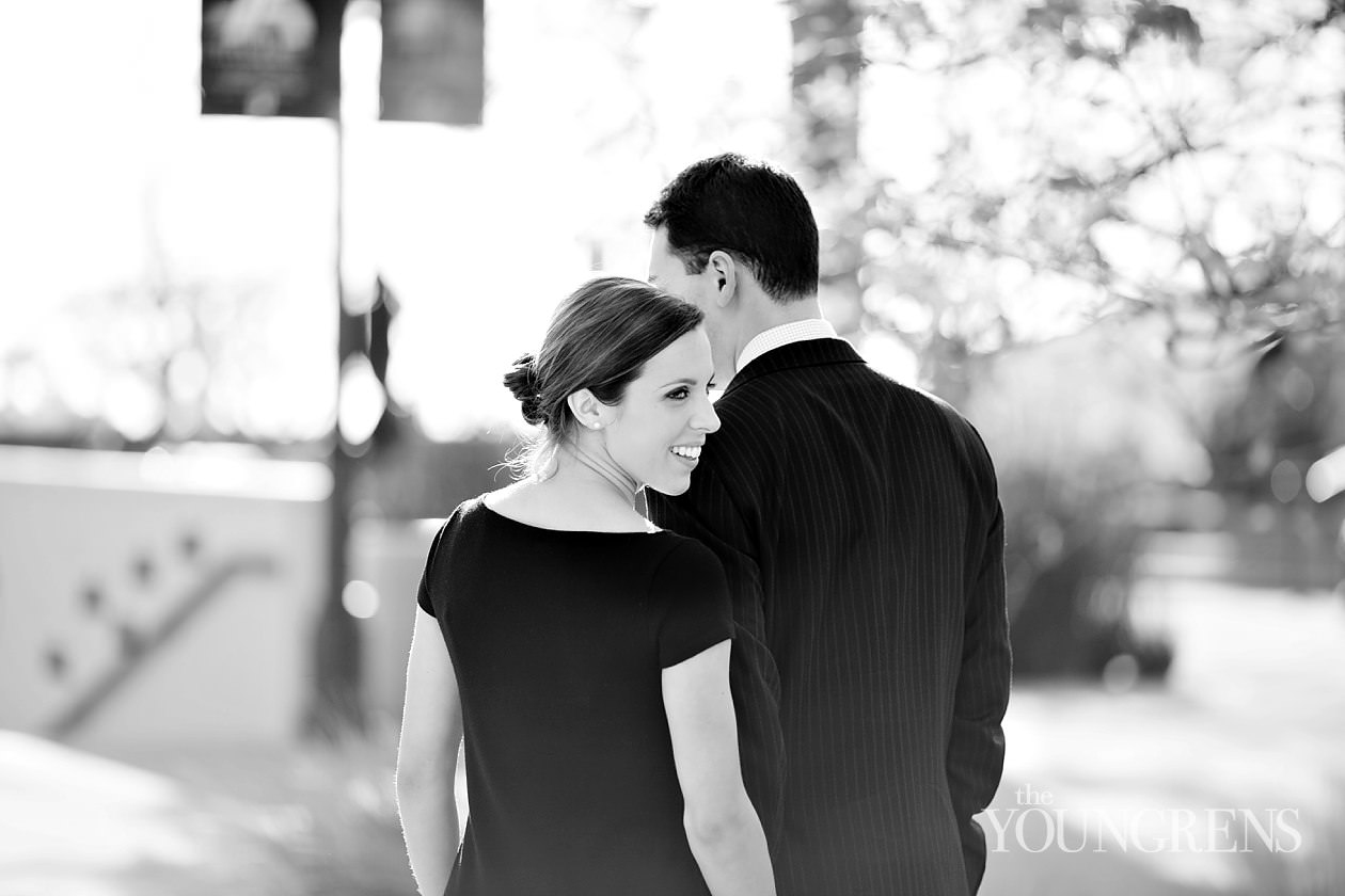 Pepperdine University engagement session, Pepperdine engagement, engagement session with black dress, fancy engagement session, Sperry's engagement session, Malibu engagement session, university engagement session