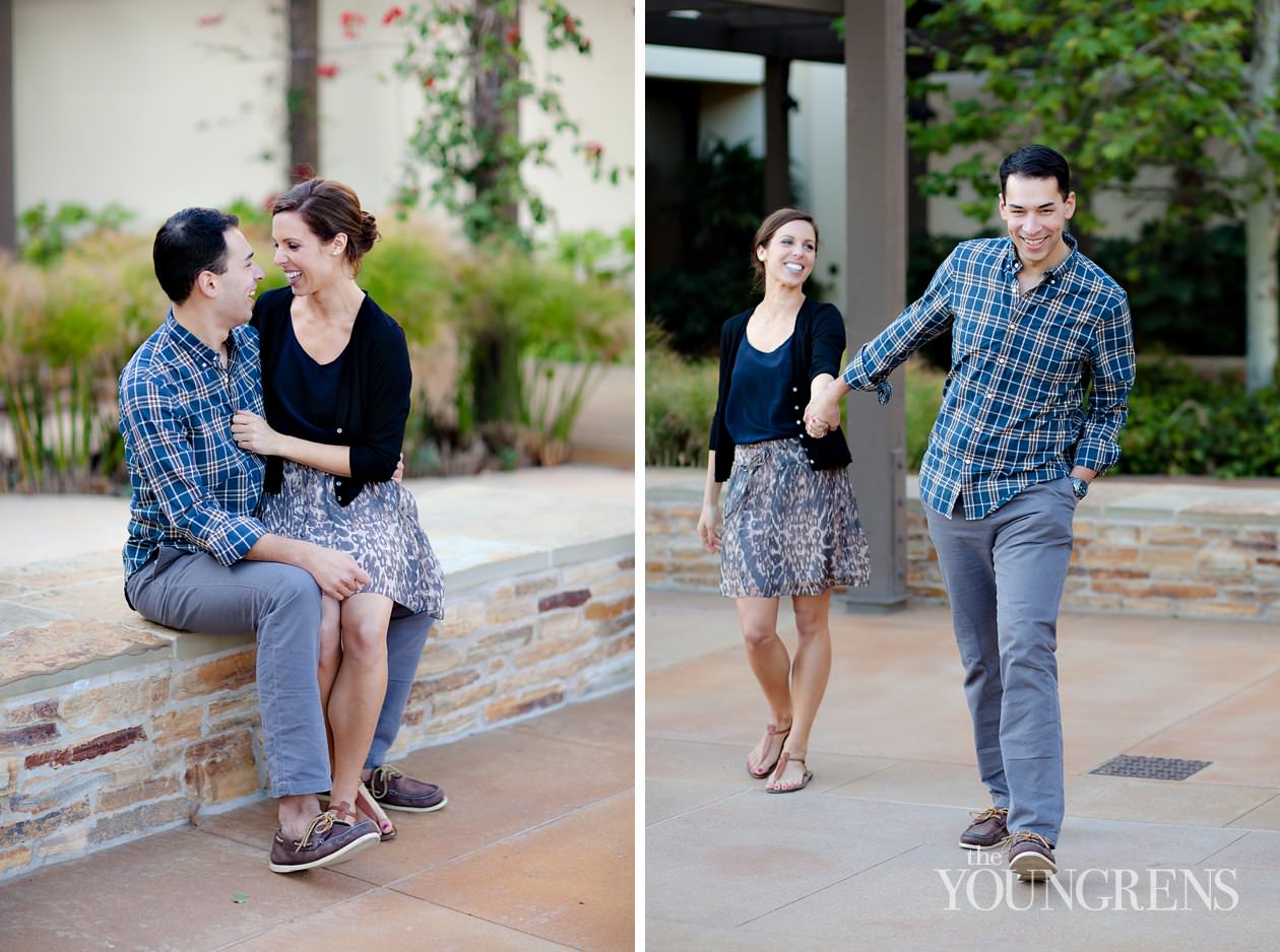 Pepperdine University engagement session, Pepperdine engagement, engagement session with black dress, fancy engagement session, Sperry's engagement session, Malibu engagement session, university engagement session