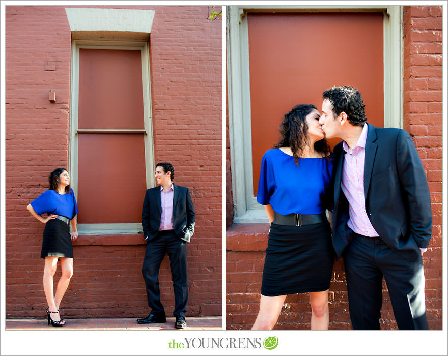 Mission Bay engagement session, wakeboarding engagement session, engagement session on a boat, motor boat engagement, Nautique engagement session, Downtown San Diego engagement session, Petco Park engagement, Hilton Bayfront bridge engagement, Gaslamp engagement session, urban engagement session, San Diego engagement session