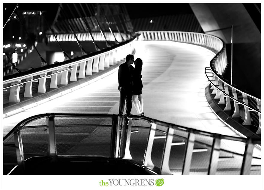 Mission Bay engagement session, wakeboarding engagement session, engagement session on a boat, motor boat engagement, Nautique engagement session, Downtown San Diego engagement session, Petco Park engagement, Hilton Bayfront bridge engagement, Gaslamp engagement session, urban engagement session, San Diego engagement session