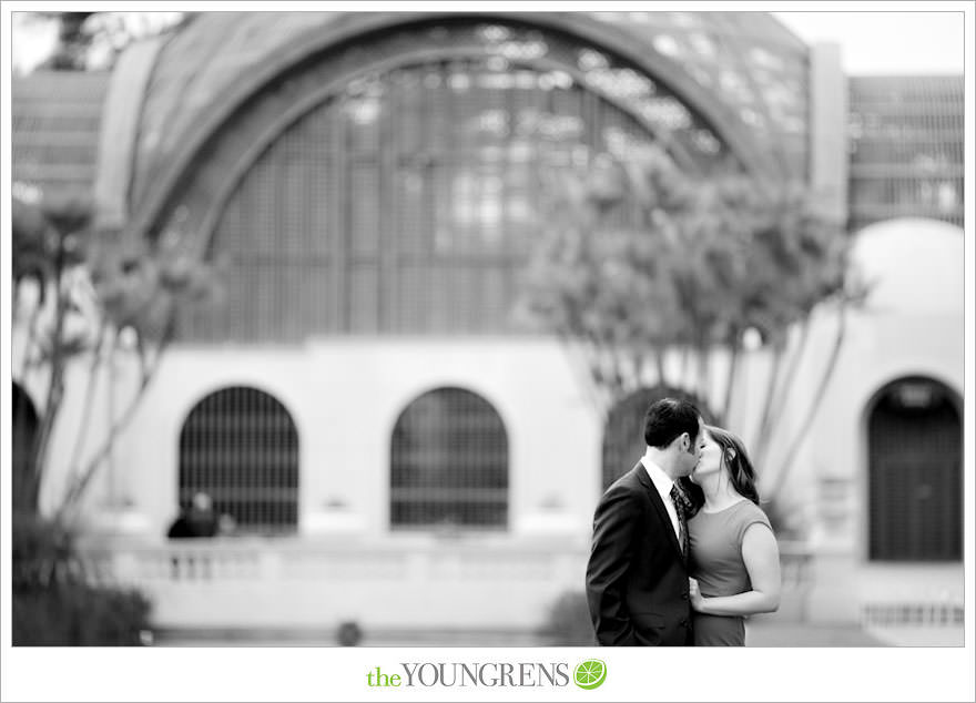 Balboa Park engagment, game board engagement, tandem bike engagement, San Diego engagement, Scrabble engagement, Stratego engagement, game engagement, picnic engagement, bike engagement