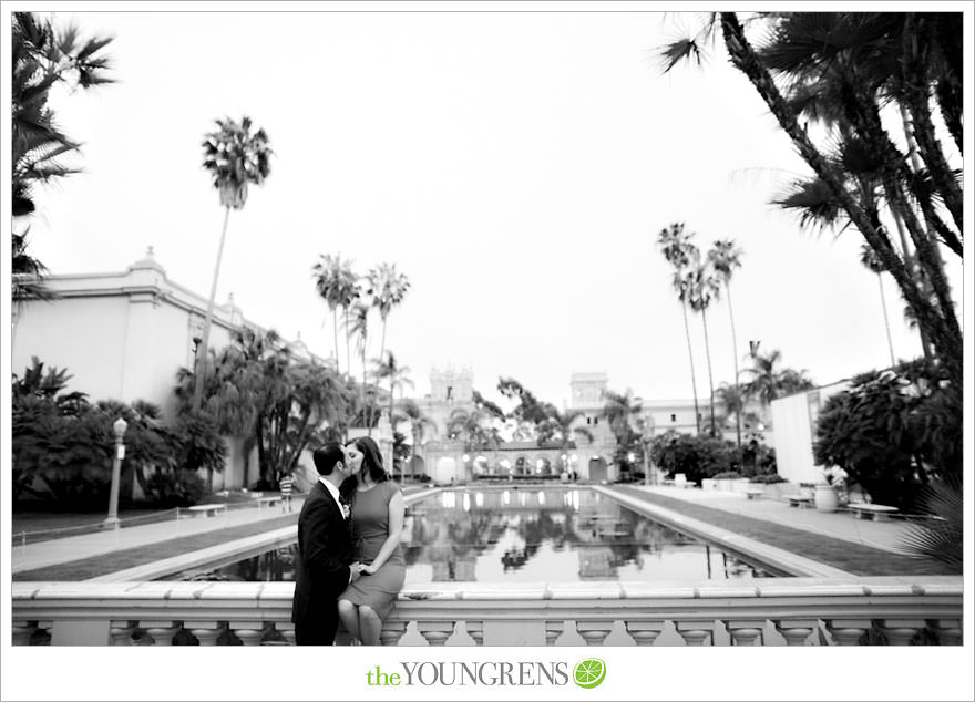 Balboa Park engagment, game board engagement, tandem bike engagement, San Diego engagement, Scrabble engagement, Stratego engagement, game engagement, picnic engagement, bike engagement