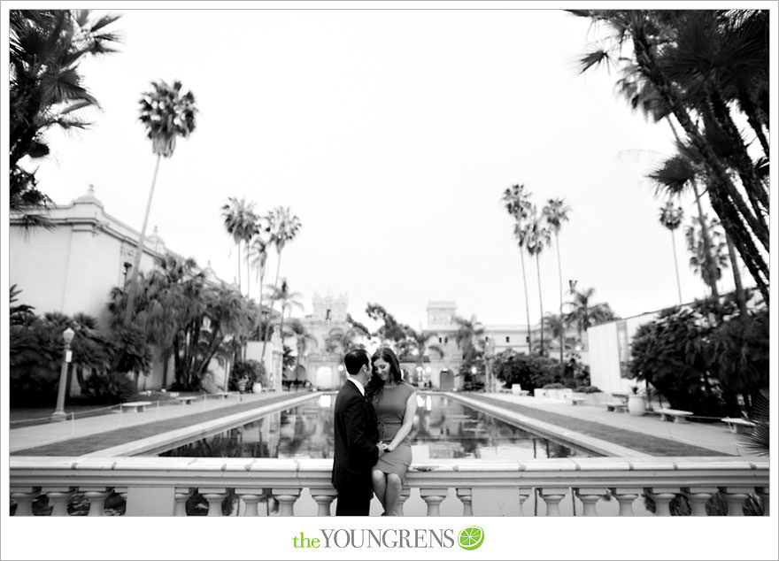 Balboa Park engagment, game board engagement, tandem bike engagement, San Diego engagement, Scrabble engagement, Stratego engagement, game engagement, picnic engagement, bike engagement