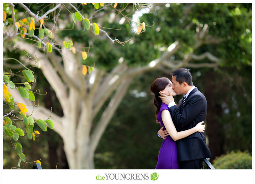 Santa Barbara engagement session, Santa Barbara courthouse engagement, courthouse engagement session, Santa Barbara courthouse, purple engagement session