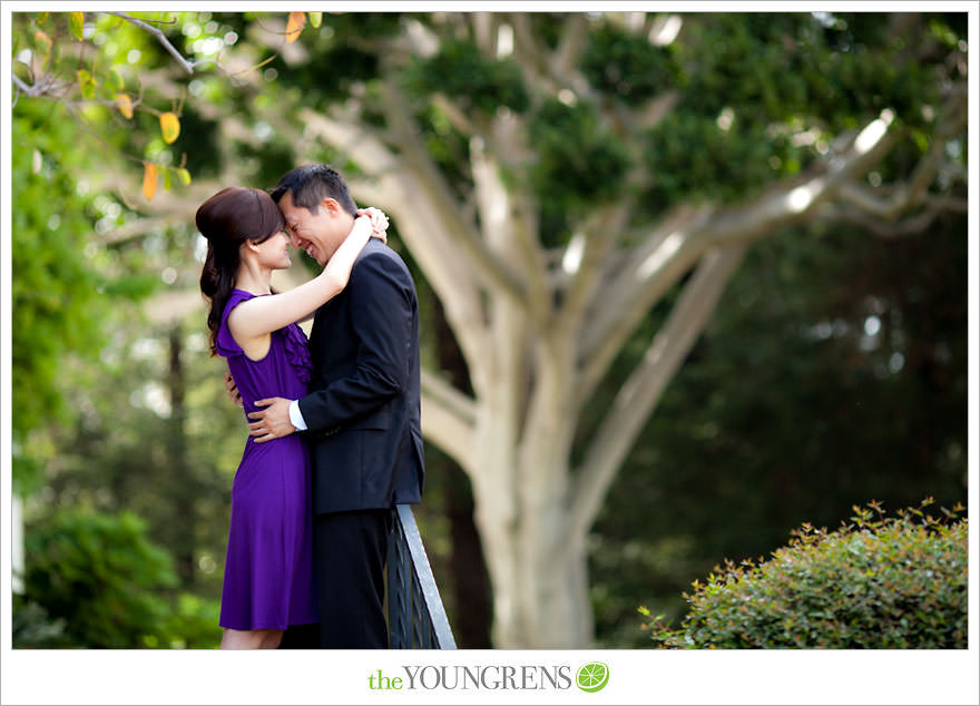 Santa Barbara engagement session, Santa Barbara courthouse engagement, courthouse engagement session, Santa Barbara courthouse, purple engagement session