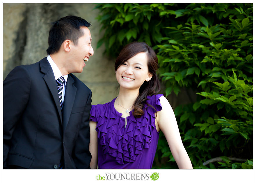 Santa Barbara engagement session, Santa Barbara courthouse engagement, courthouse engagement session, Santa Barbara courthouse, purple engagement session