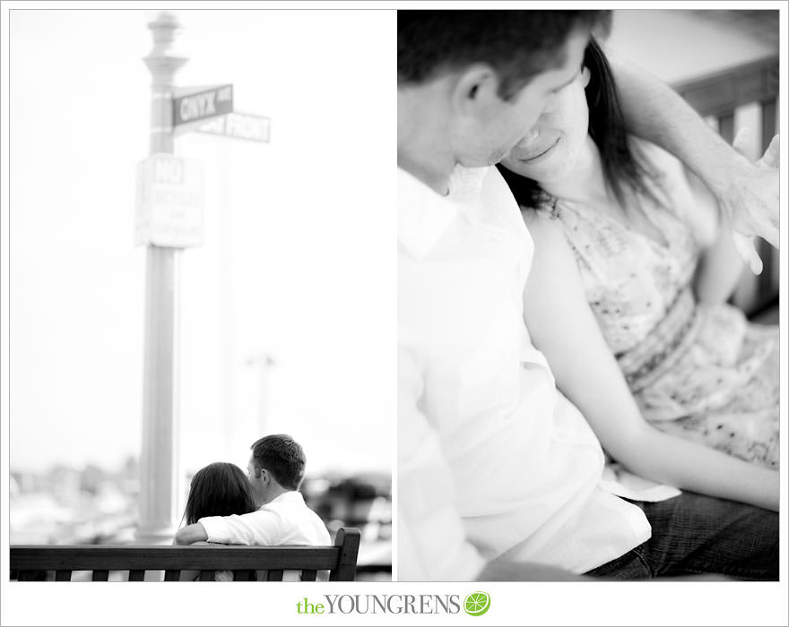 Balboa Island engagement session, Newport engagement session, engagement session with balboa bars, beach engagement, Newport Beach engagement session, ice cream engagement session, orange county engagement session