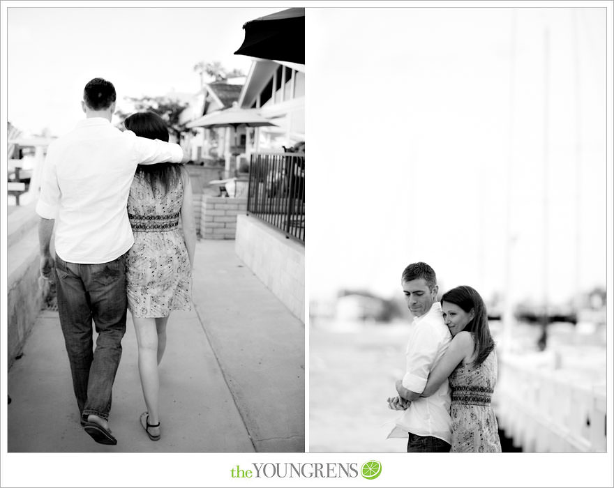 Balboa Island engagement session, Newport engagement session, engagement session with balboa bars, beach engagement, Newport Beach engagement session, ice cream engagement session, orange county engagement session