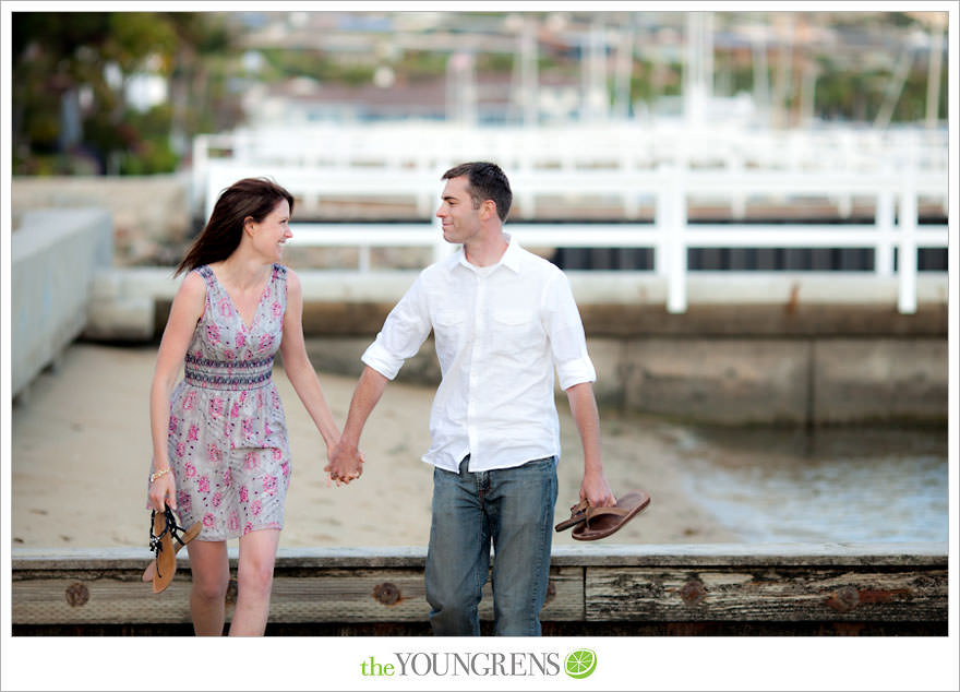 Balboa Island engagement session, Newport engagement session, engagement session with balboa bars, beach engagement, Newport Beach engagement session, ice cream engagement session, orange county engagement session