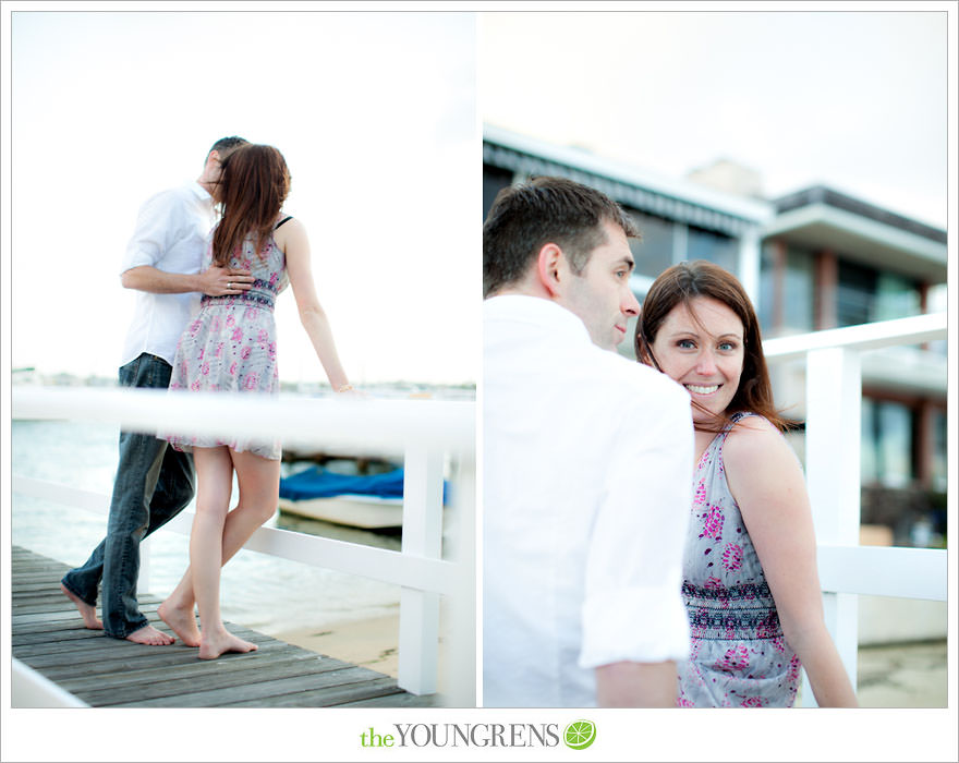 Balboa Island engagement session, Newport engagement session, engagement session with balboa bars, beach engagement, Newport Beach engagement session, ice cream engagement session, orange county engagement session