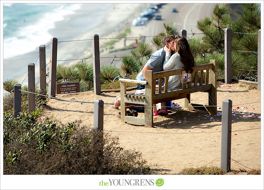 Torrey Pines proposal, proposing at Torrey Pines State Park, San Diego proposal story, La Jolla proposal story, L'Auberge proposal, Del Mar proposal, Point Loma Nazarene University proposal, PLNU proposal story, PLNU engagement Torry Pines State Park engagement