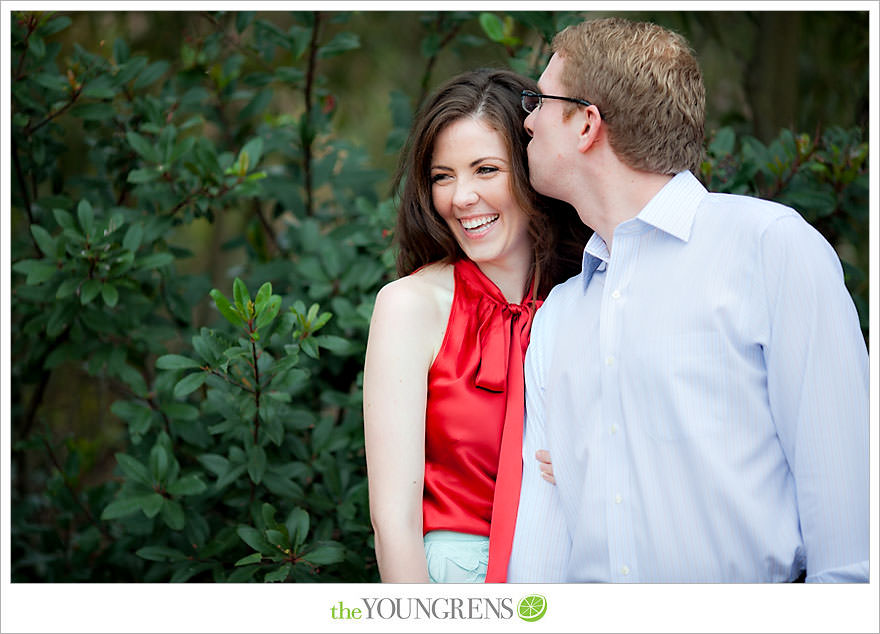 Rancho Santa Fe engagement, car engagement session, convertible engagement session, road trip themed engagement, driving engagement session, meadow engagement session, San Diego engagement session