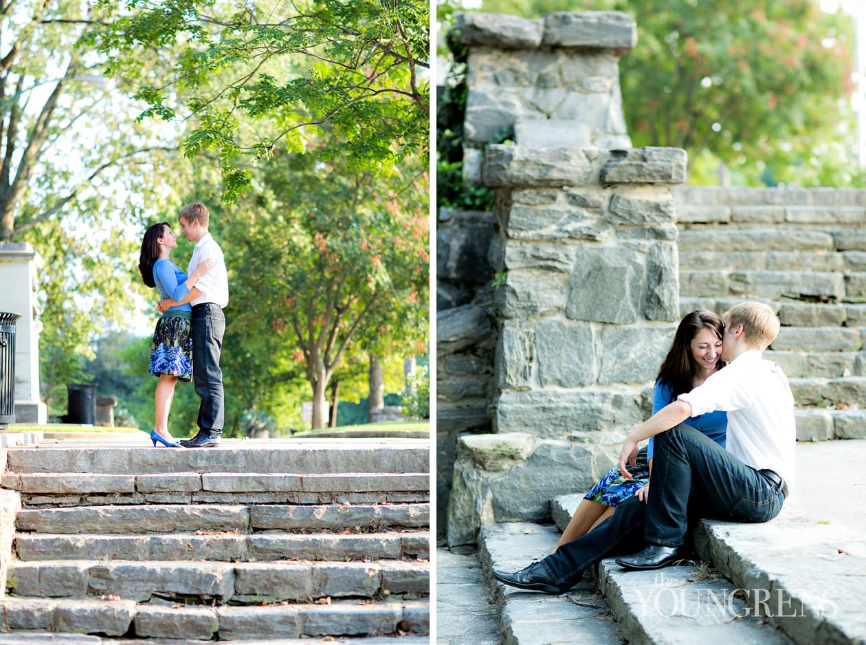 Atlanta engagement session, Georgia engagement session, Piedmont Park engagement, downtown Atlanta engagement session, park engagement session, skyline engagement session, Atlanta skyline engagement session