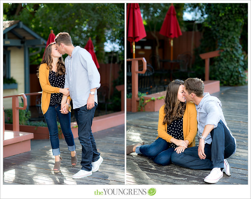 Julian engagement session, country engagement session, summer engagement session, fall engagement session, mountain engagement session, rustic engagement session, field engagement session, oak tree engagement session, meadow engagement session, San Diego county engagement session