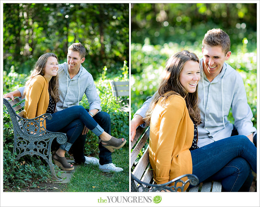 Julian engagement session, country engagement session, summer engagement session, fall engagement session, mountain engagement session, rustic engagement session, field engagement session, oak tree engagement session, meadow engagement session, San Diego county engagement session