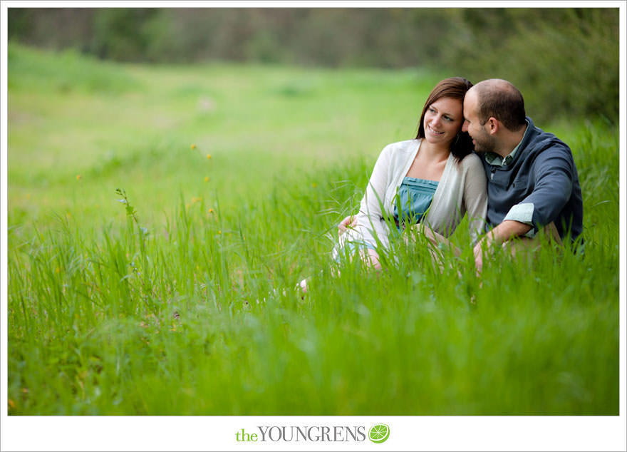 San Diego portrait session, headshots for wedding photographers, Rancho Santa Fe portrait session, photoshoot in a meadow, green portrait session, Banana Republic portrait session