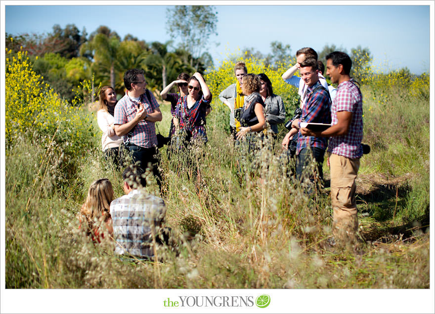 Del Sur portrait session, Del Sur engagement session, Santaluz engagement session, Santaluz portrait session, workshop for wedding photographers, shooting workshop, education for wedding photographers, The Youngrens workshop