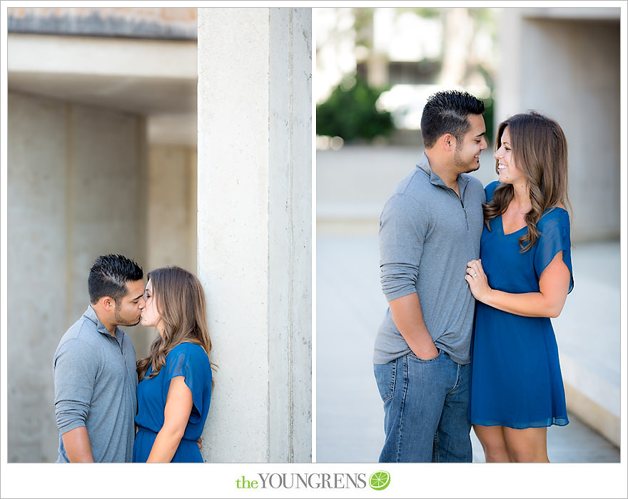 Salk Institute portrait photography, San Diego portrait photography, San Diego beach photography, beach picnic photography, Torrey Pines portrait photography, one year anniversary portraits, the Youngrens portrait photography