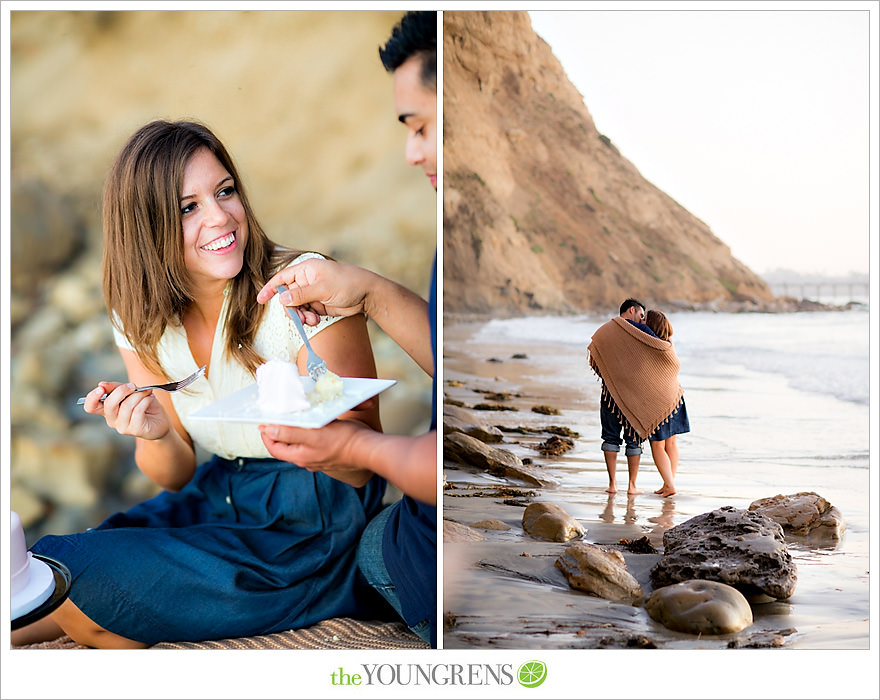 Salk Institute portrait photography, San Diego portrait photography, San Diego beach photography, beach picnic photography, Torrey Pines portrait photography, one year anniversary portraits, the Youngrens portrait photography, the Youngrens portraits